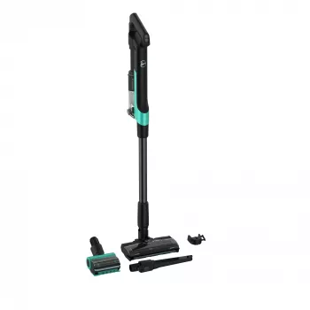 Hoover HF210P 011 2-in-1 lazdelinis dulkių siurblys, be maišelio, 165 W, turkio spalvos