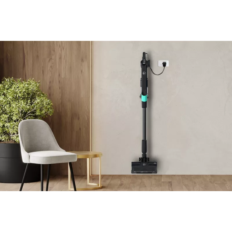 Hoover HF210P 011 2-in-1 lazdelinis dulkių siurblys, be maišelio, 165 W, turkio spalvos