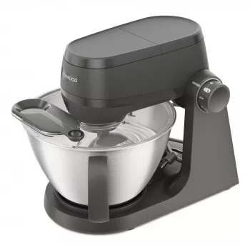 Virtuvinis kombainas Kenwood KHC30.070GY — 1000 W, 4,3 l nerūdijančio plieno dubuo, sukamoji reguliavimo rankenėlė, pilka