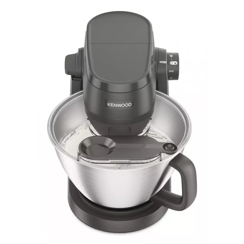 Virtuvinis kombainas Kenwood KHC30.070GY — 1000 W, 4,3 l nerūdijančio plieno dubuo, sukamoji reguliavimo rankenėlė, pilka