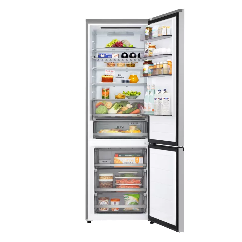 LG GBBW322DPY Laisvai pastatomas šaldytuvas-šaldiklis 465 L sidabrinis
