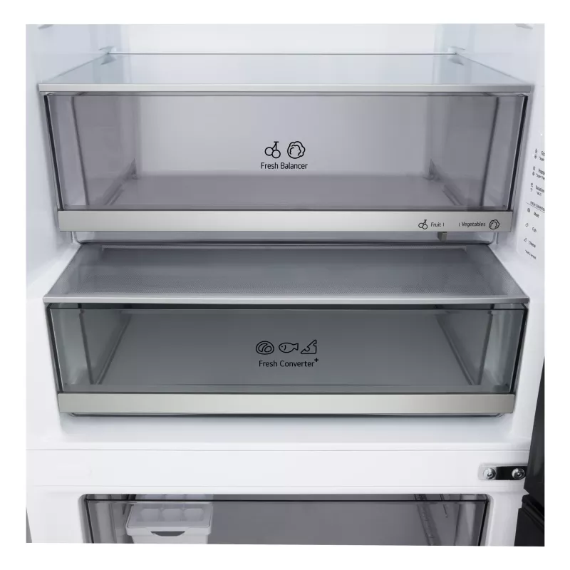 LG GBBW322DPY Laisvai pastatomas šaldytuvas-šaldiklis 465 L sidabrinis