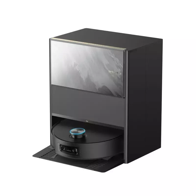 Robotinis dulkių siurblys ir šluostė Dreame Aqua10 Ultra Track Juoda