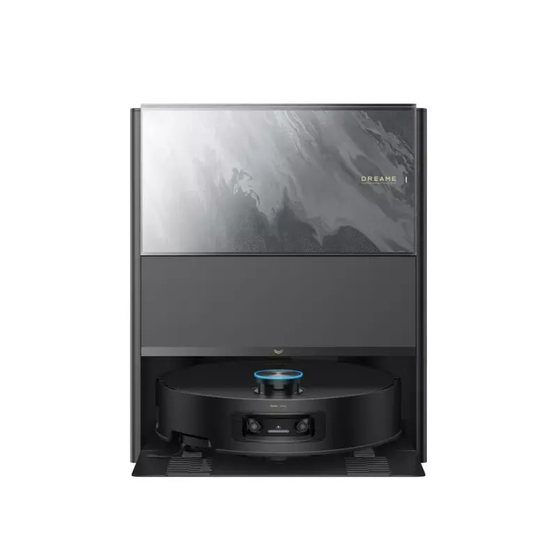 Robotinis dulkių siurblys ir šluostė Dreame Aqua10 Ultra Track Juoda