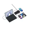 Kensington SD4843P EQ USB-C 10Gbps belaidė trijų monitorų stotelė