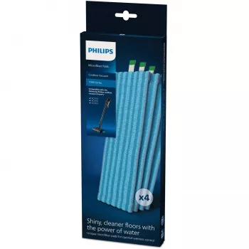 Valymo pagalvėlė Philips XV1670 Steam Mop pad Blue 4 vnt.