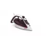 Tefal EasyGliss Plus FV5714 lygintuvas sausam ir garų lyginimui, Durilium padas, 2400 W, bordo, baltas