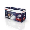Tefal EasyGliss Plus FV5714 lygintuvas sausam ir garų lyginimui, Durilium padas, 2400 W, bordo, baltas