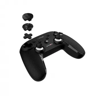 Trust GXT 542 MUTA Black belaidis valdiklis Bluetooth/RF/USB, analoginis/digitalinis, Android, Nintendo Switch, PC, planšetė, iOS