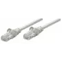 Intellinet tinklo jungiamasis laidas, Cat5e, 20 m, pilka, CCA, U/UTP, PVC, RJ45, paauksuoti kontaktai, su apsauga nuo užkliuvimo, su gaubtuku, visam gyvenimui garantija