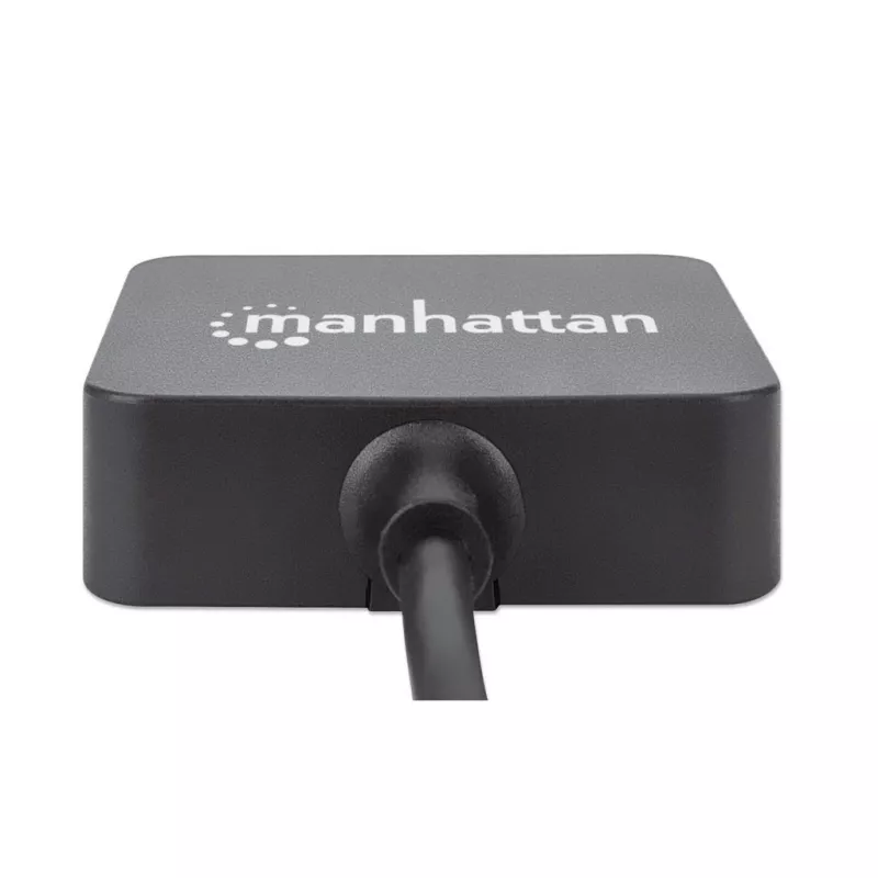 Manhattan USB-A 4 prievadų šakotuvas, 4x USB-A, 5 Gbps (USB 3.2 Gen1 / USB 3.0), maitinamas per USB