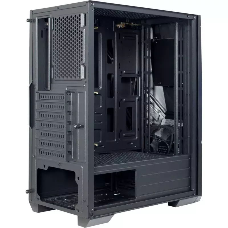 PC korpusas Inter-Tech IT-3303 HORNET Tower Juodas