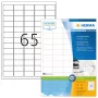 Adresų etiketės Premium HERMA A4 38,1x21,2 mm 6500 vnt.