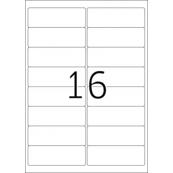 Lipnūs adresų etiketės HERMA Premium A4 99,1x33,8 mm 1600 vnt.