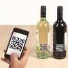 QR kodų lipdukai HERMA 9642 A4 40x40 mm kvadratiniai balti popieriniai