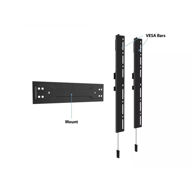 Multibrackets M VESA sieninis laikiklis Super Slim Fixed 400 MAX