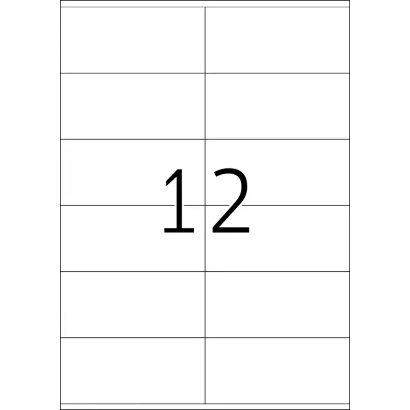 Lipnūs etikečių lapai HERMA 10908 (105x48 mm, 300 vnt.)