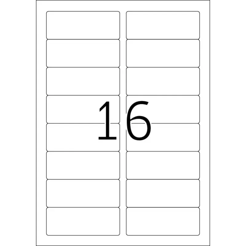 Adresų etiketės Premium HERMA A4 88,9x33,8 mm 1600 vnt.