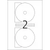 Lipnūs etikečių lapai HERMA CD Maxi A4 Ø 116 mm