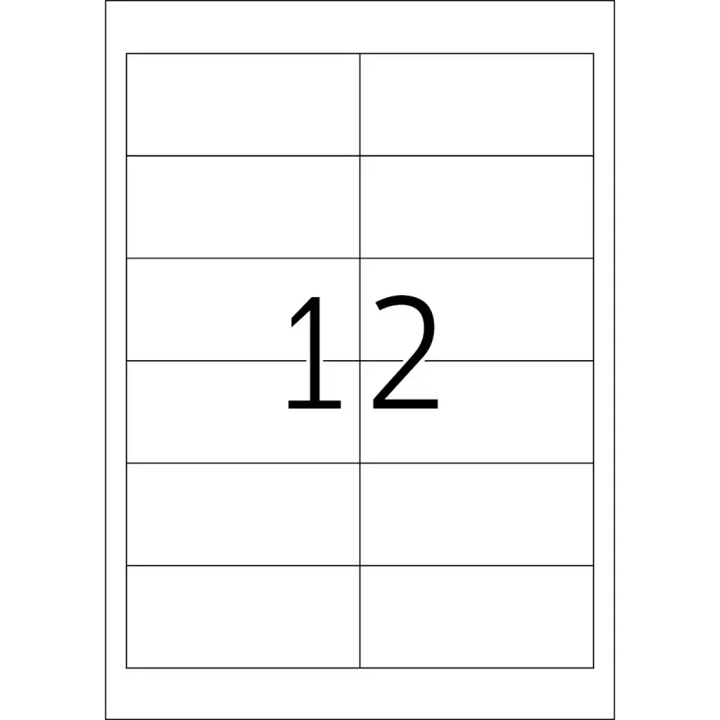 Lipnūs etikečių lapai HERMA Labels Premium A4 97x42,3 mm