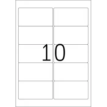 Etikečių lapai Premium HERMA A4 96x50,8 mm 1000 vnt.