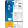 Lipni etiketė spausdintuvui HERMA Premium A4 105x42,3 mm 350 vnt.