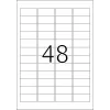 Lipnioji etiketė spausdintuvui HERMA Labels A4 45,7x21,2 mm