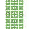 HERMA 2464 vnt žalios apvalios etiketės 13 mm