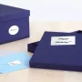 Lipnių etikečių lapai HERMA Labels A4 30,5x16,9 mm sidabrinė blizgi plėvelė 2400 vnt.