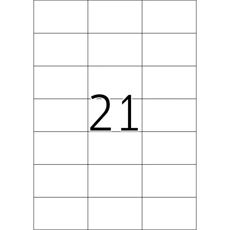 Lipnūs etikečių lapai HERMA Labels A4 70x42,3 mm