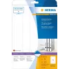 HERMA 5130 A4 failų etiketės 38x297 mm balto matinio nepermatomo popieriaus 125 vnt.