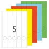 HERMA 5130 A4 failų etiketės 38x297 mm balto matinio nepermatomo popieriaus 125 vnt.