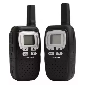 Radioryšio įrenginys Olympia PMR 1208 8 kanalų 446 MHz Juoda