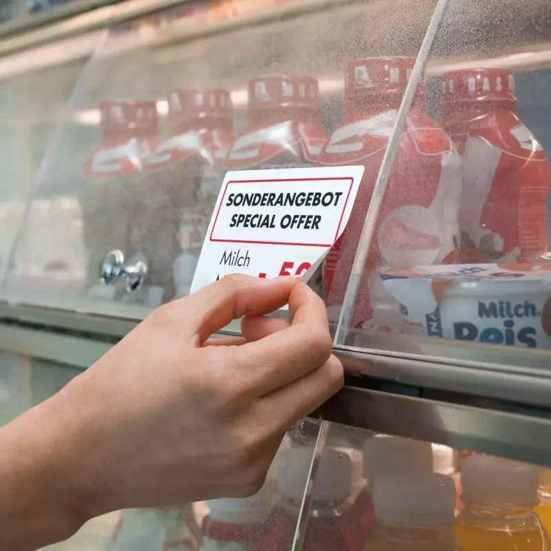 Lipni etiketė HERMA 4571 Nuimama Balta 960 vnt