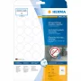 Lipni etiketė HERMA 4571 Nuimama Balta 960 vnt