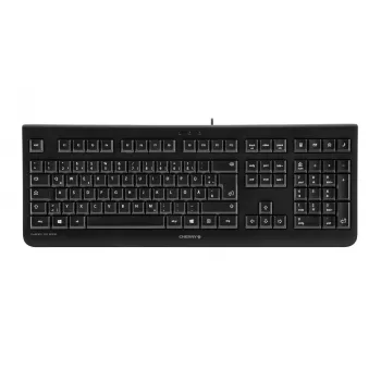 CHERRY DC 2000 klaviatūra su pele, biuro, USB, QWERTY, Nordic, juoda