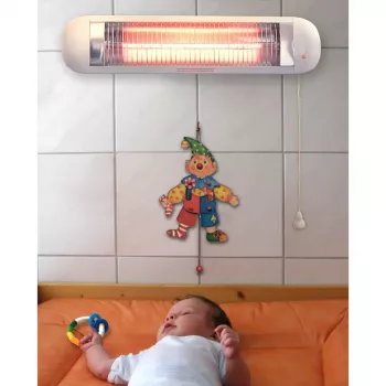 Elektrinis šildytuvas Olympia BS 50 patalpoms, baltas, 600 W