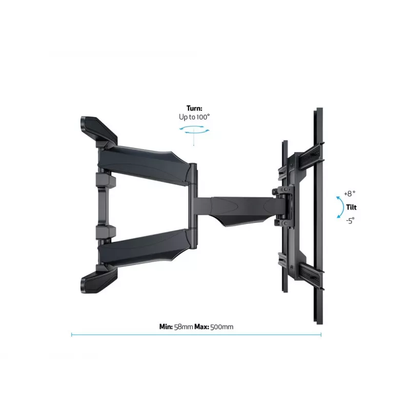 Dvigubas monitorių laikiklis Full Motion Multibrackets M VESA Flexarm XL