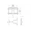 Dvigubas monitorių laikiklis Full Motion Multibrackets M VESA Flexarm XL