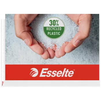 Esselte Quality Pocket A3 Landscape, perdirbtas plastikas 30% prieš vartojimą