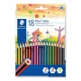 Spalvotų pieštukų rinkinys Staedtler 185 C18 įvairiaspalviai 18 vnt.