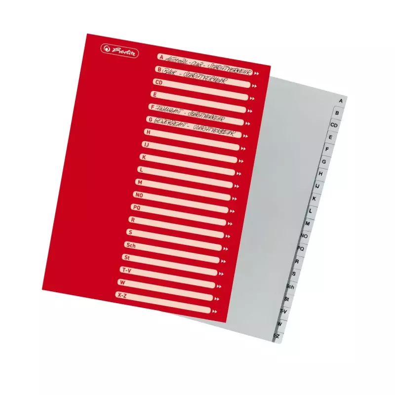 Abėcėliniai skirtukai Herlitz 10843522