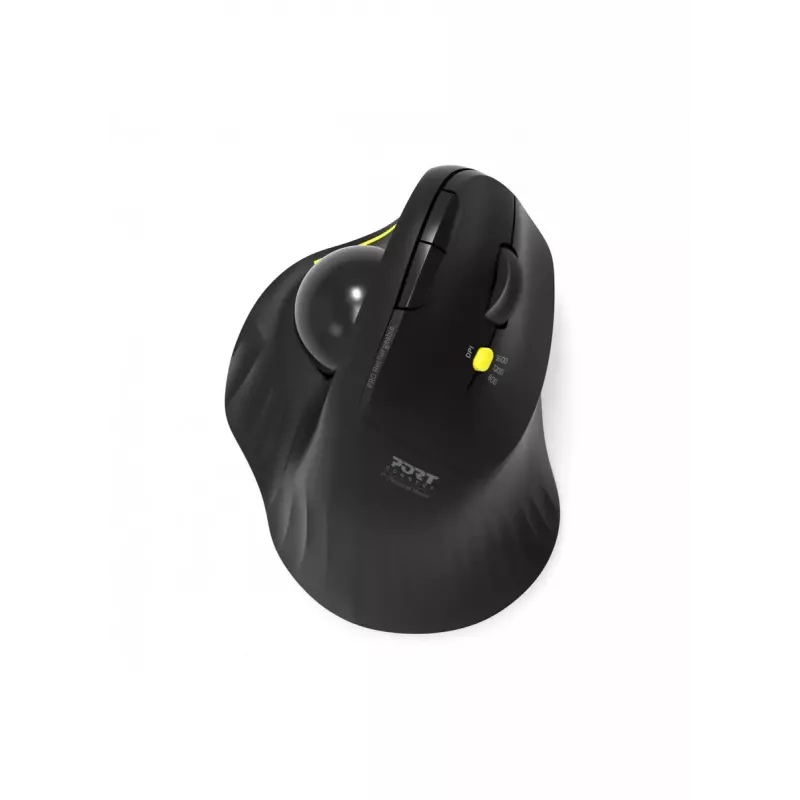 Pelė Port Designs 900719 Bluetooth ergonomiška su trackball