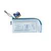 Pieštukinė HERMA 20003 Hard EVA mėlyna permatoma 110x230 mm