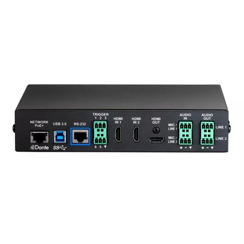 Vaddio AV Bridge 2x1, 1920 x 1080 pikselių, 60 kadrų/s, juoda, 480.8 mm