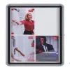Nobo Premium Plus lauko magnetinė užrašų lenta su užraktu 4xA4