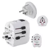 Hama World Travel Pro Light USB universalus kištukinis adapteris Baltas
