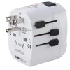 Hama World Travel Pro Light USB universalus kištukinis adapteris Baltas