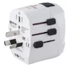 Hama World Travel Pro Light USB universalus kištukinis adapteris Baltas