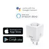 Hama Mini WiFi Smart Plug 00176573, 16 A, 3680 W, balta